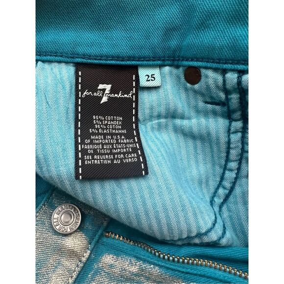 NWOT 7 For All Mankind Cut Off Shorts Carlie - Picture 9 of 11